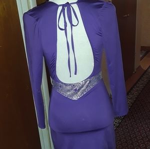 Purple Dress Pretty and Shaply Dress